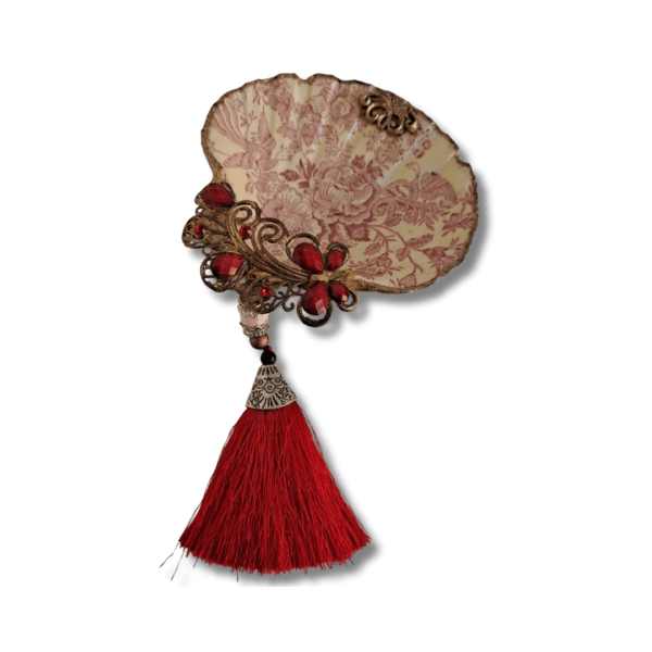 13 Vieira Decorativa Doble Cara "Cartuja"