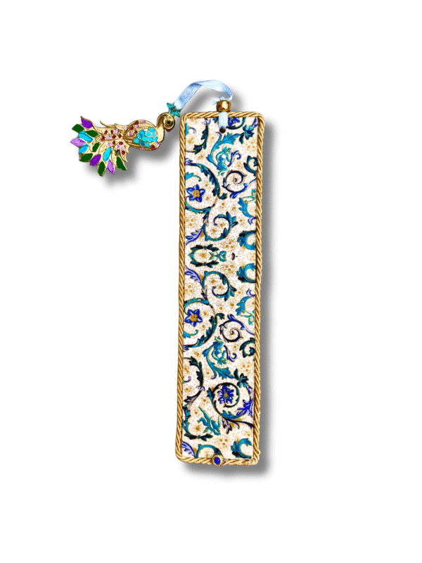 Untitled design (3) (1) Marcapáginas "Pavo Real"