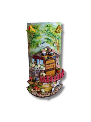 Untitled design Teja Decorativa “Casita en el Bosque”