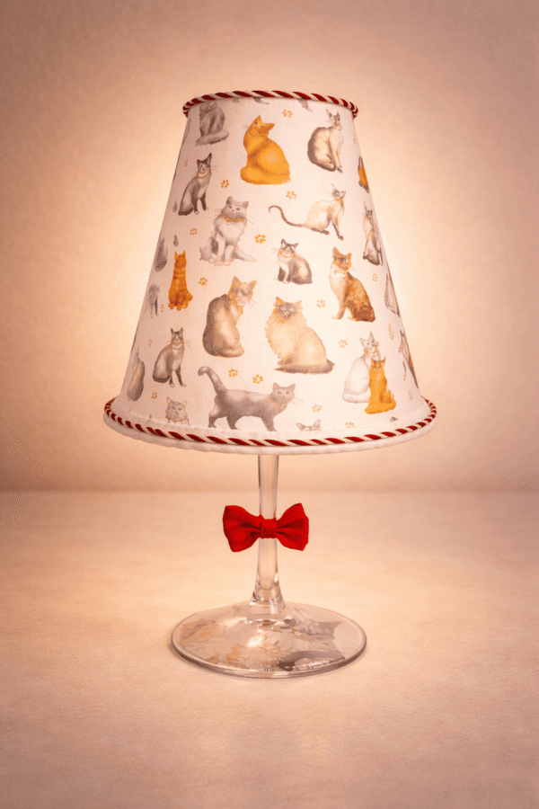 Lamparita Gatitos Vintage