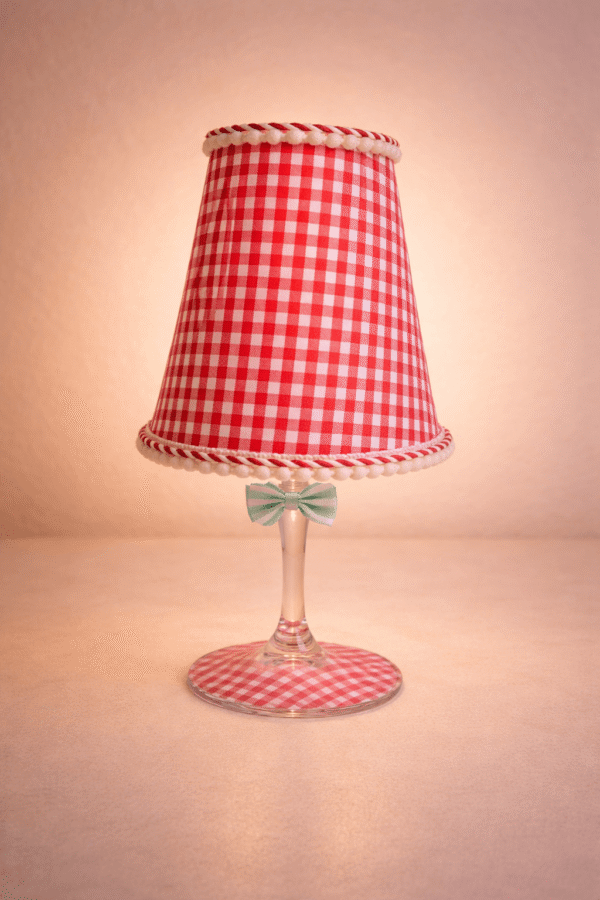 Lámpara Vichy Rouge