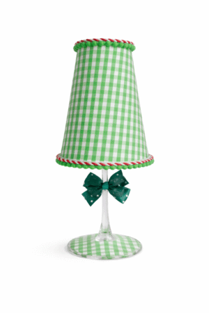 Lámpara Vichy Verde “Picnic Chic”