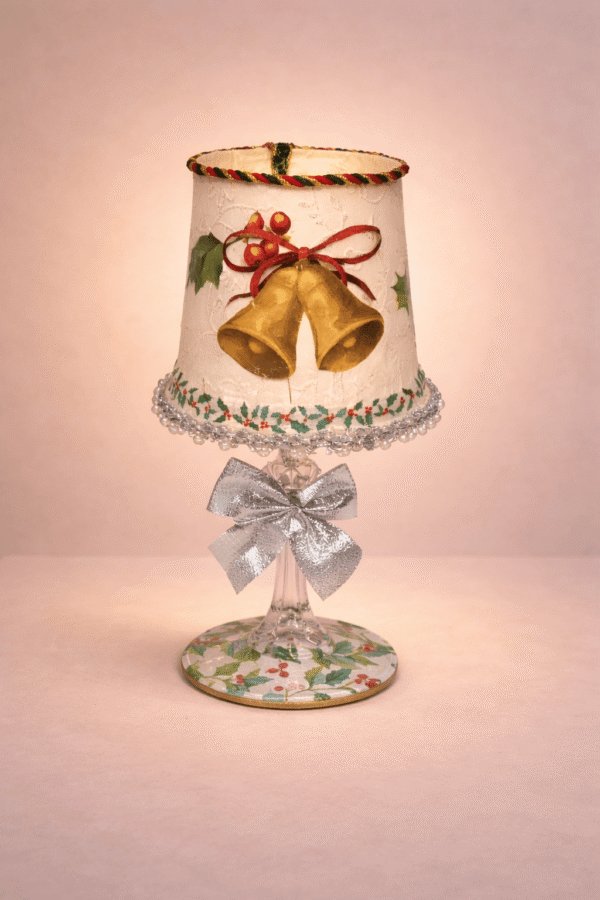 Lamparita Campanas Doradas