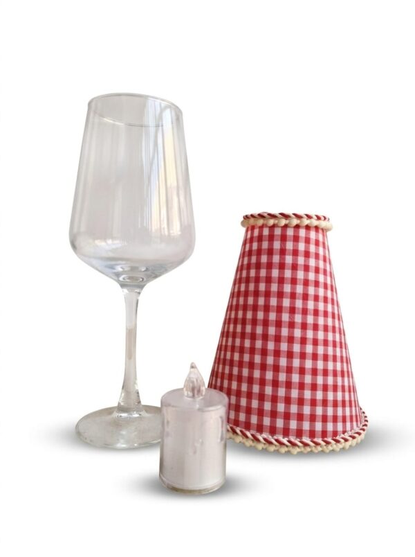 Lámpara Vichy Rouge