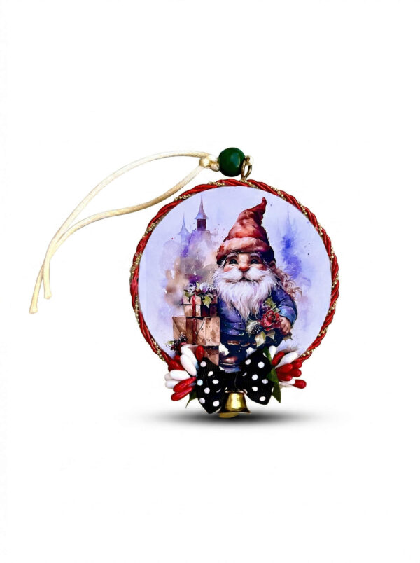 Colgador Gato Navideño & Gnomo Encantado