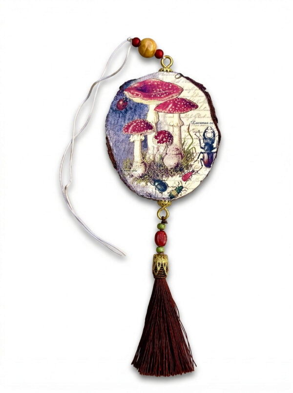 Colgador Setas & Composición Floral