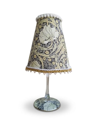 Lámpara Floral estilo William Morris
