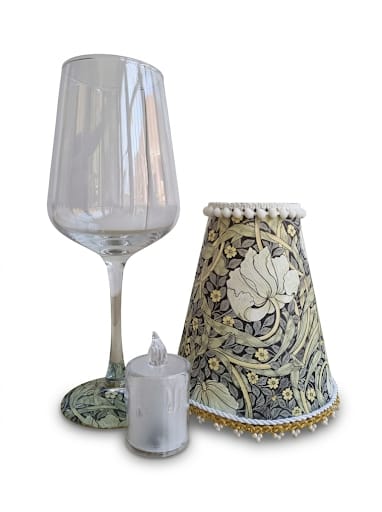 Lámpara Floral estilo William Morris