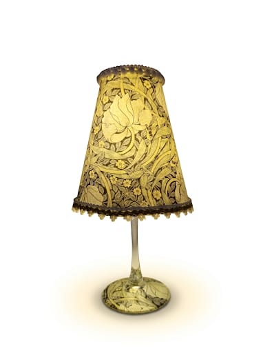 Lámpara Floral estilo William Morris